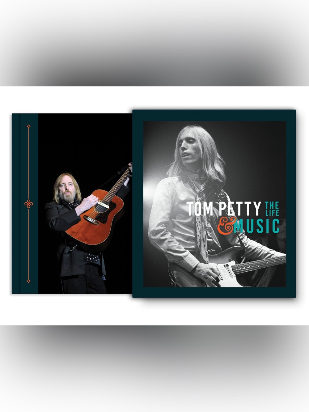 : The Life & Music Framed Wall Art - Teal Frame